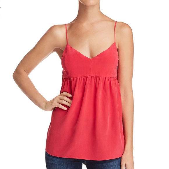 7 For All Mankind Babydoll Silk Cami (M) NWT - Picture 3 of 6